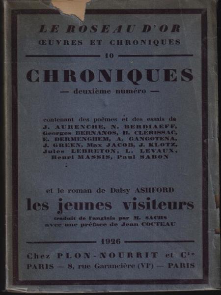 Chroniques deuxieme numero