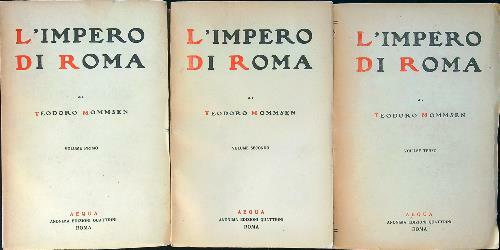 L'impero di Roma 3vv