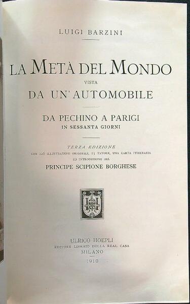 La meta' del mondo vista da un automobile