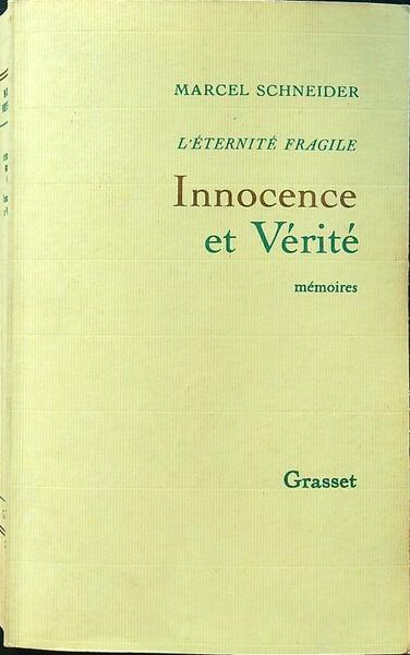 L'eternite' fragile