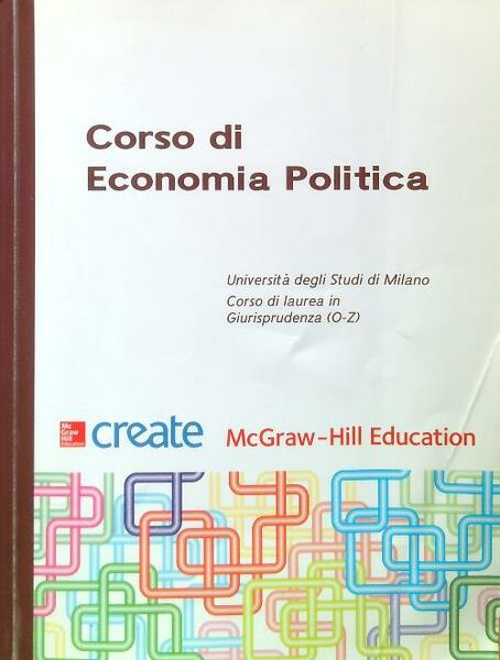Corso di Economia Politica
