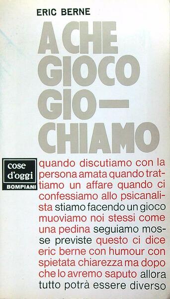 A che gioco giochiamo