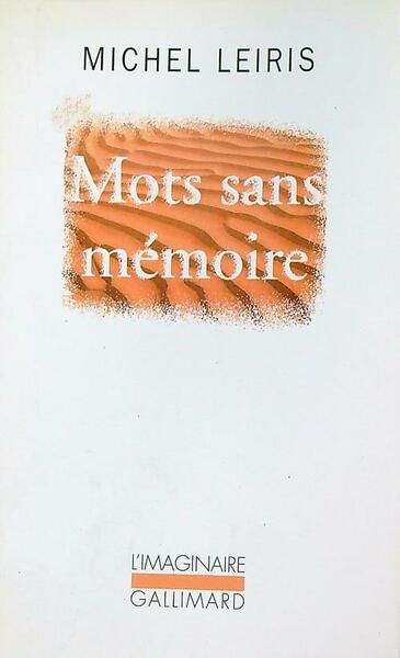 Mots sans memoire