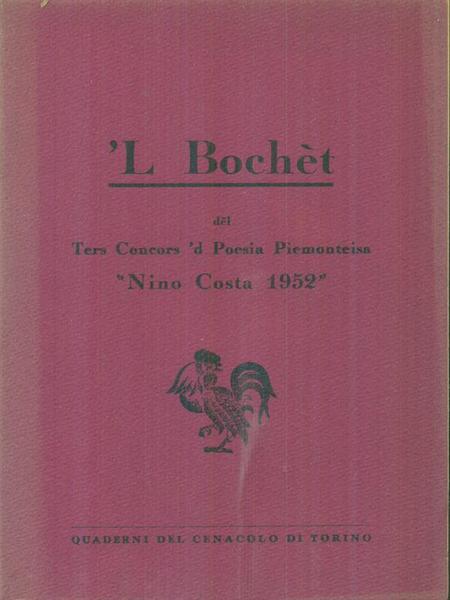 'L Bochet del ters concors 'd Poesia Piemonteisa Nino Costa …