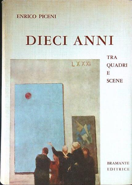 Dieci anni tra quadri e scene