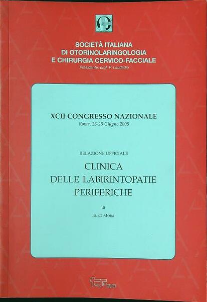 Clinica delle labirintopatie periferiche