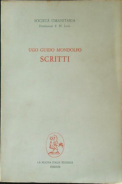Scritti.