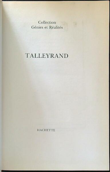 Talleyrand