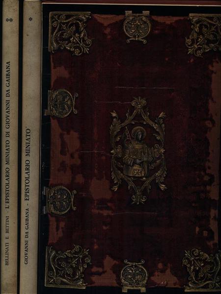 Epistolario Miniato. Cofanetto con 2 Volumi