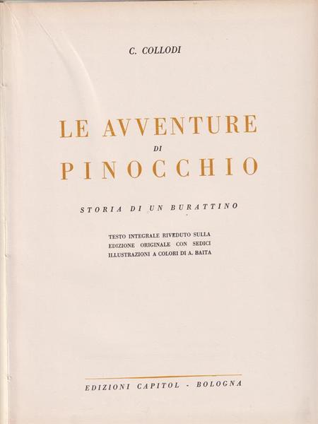 Le avventure di Pinocchio
