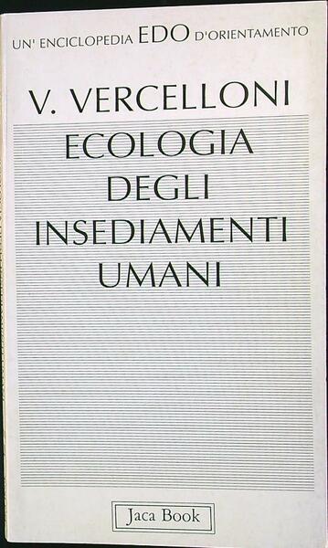 Ecologia degli insediamenti umani