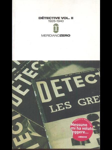 Detective vol. II 1928-1940
