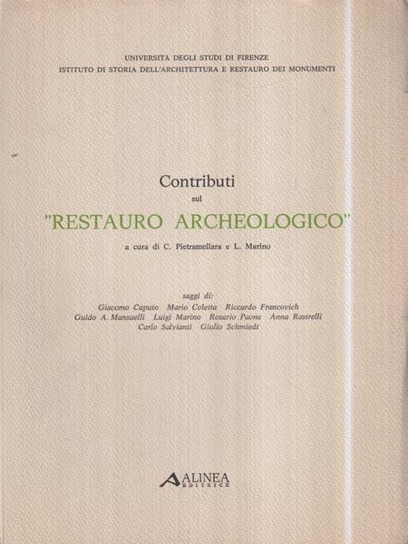 Contributi sul Restauro Archeologico