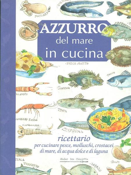 Azzurro del mare in cucina