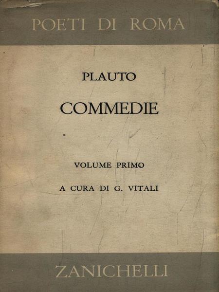 Commedie. Volume Primo
