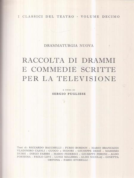 Raccolta di drammi e commedie scritte per la televisione