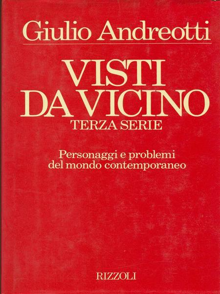 Visti da vicino. Terza serie