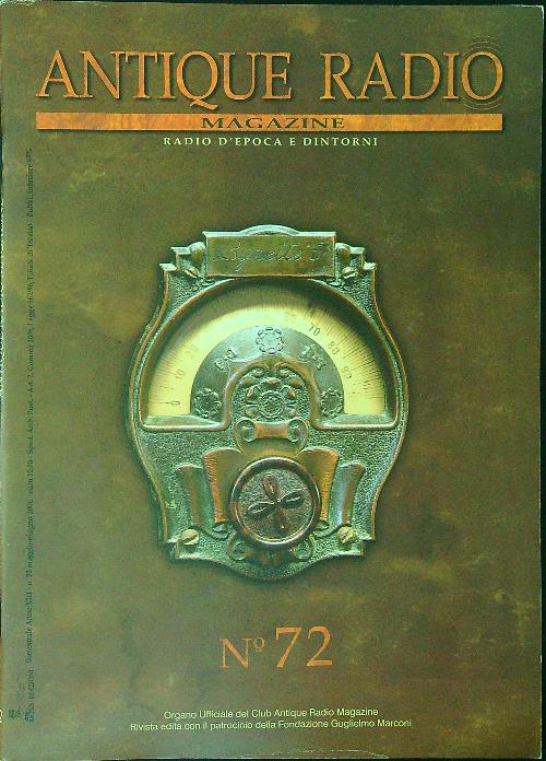 Antique radio magazine 72