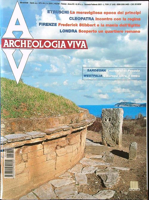 Archeologia viva n. 85/gennaio-febbraio 2001