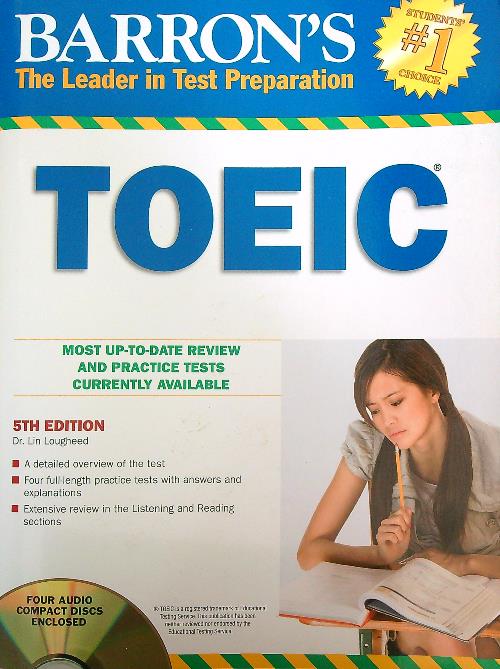 Barron's TOEIC with 4 Audio CDs
