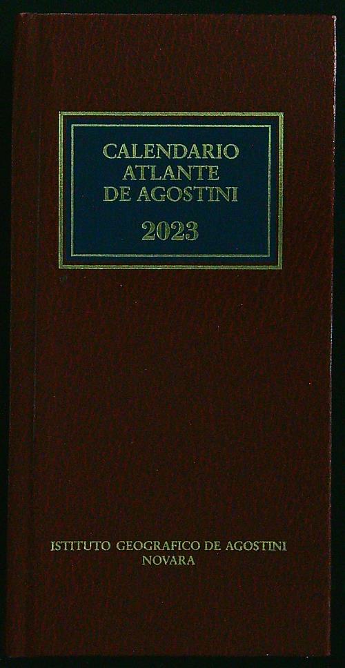 Calendario atlante de agostini 2023