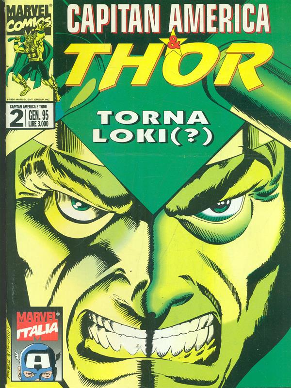 Capitan America & Thor - N. 2 Gen. 95