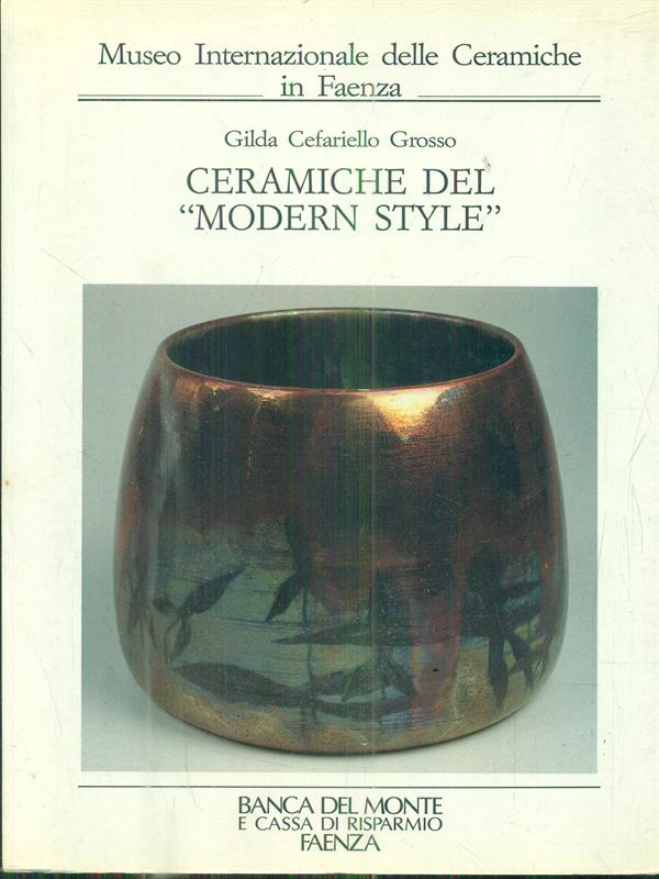 Ceramiche del modern style