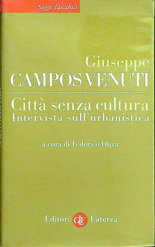 Citta' senza cultura