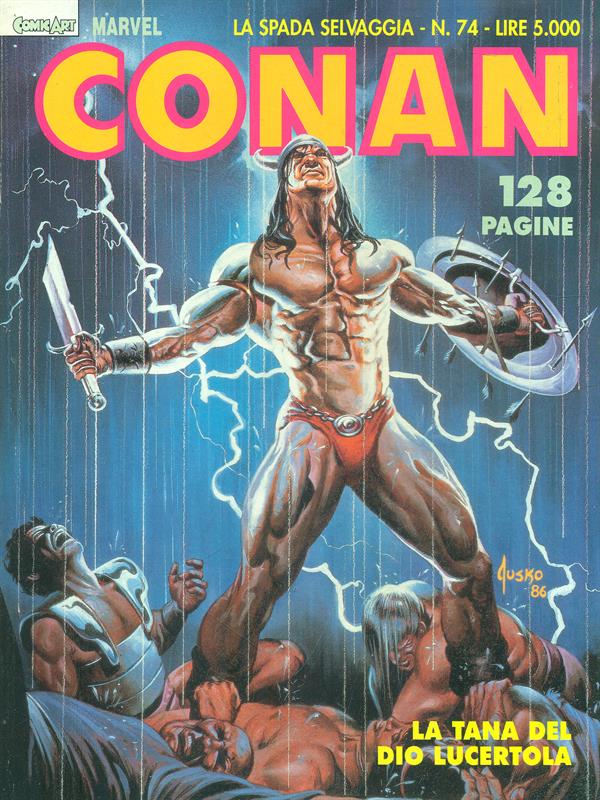 Conan N. 74 - La tana del dio lucertola