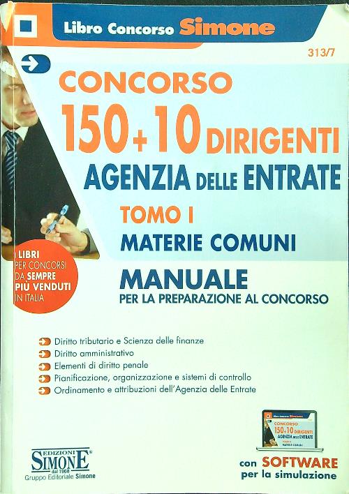 Concorso 150 + 10 Dirigenti Agenzia delle Entrate