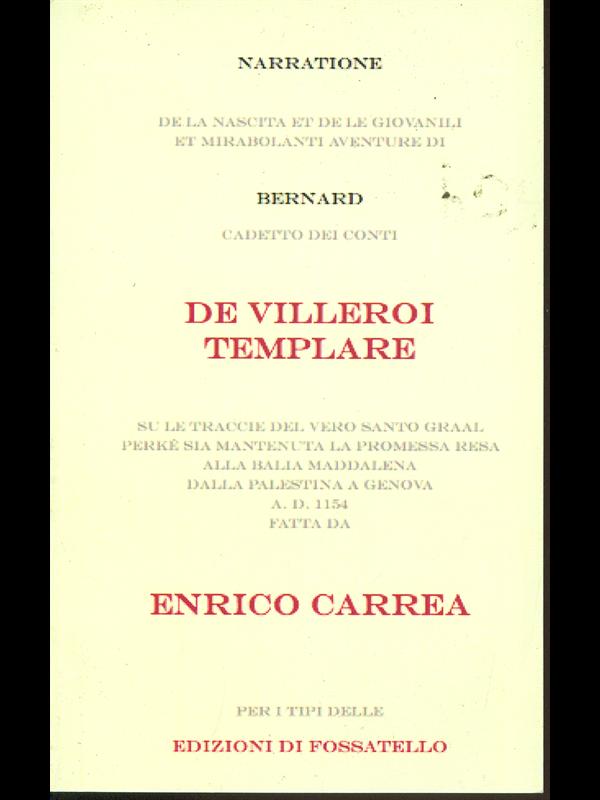 De Villeroi Templare