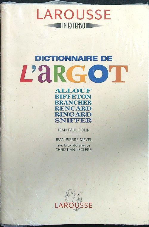 Dictionnaire de l'argot