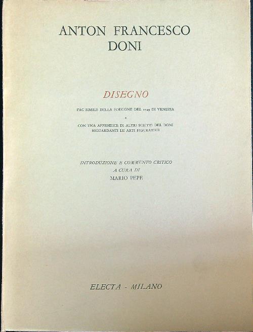 Doni Anton Francesco : Disegno