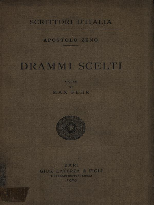 Drammi scelti