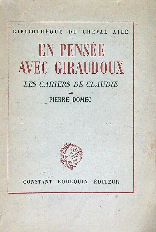 En pensee avec Giraudoux
