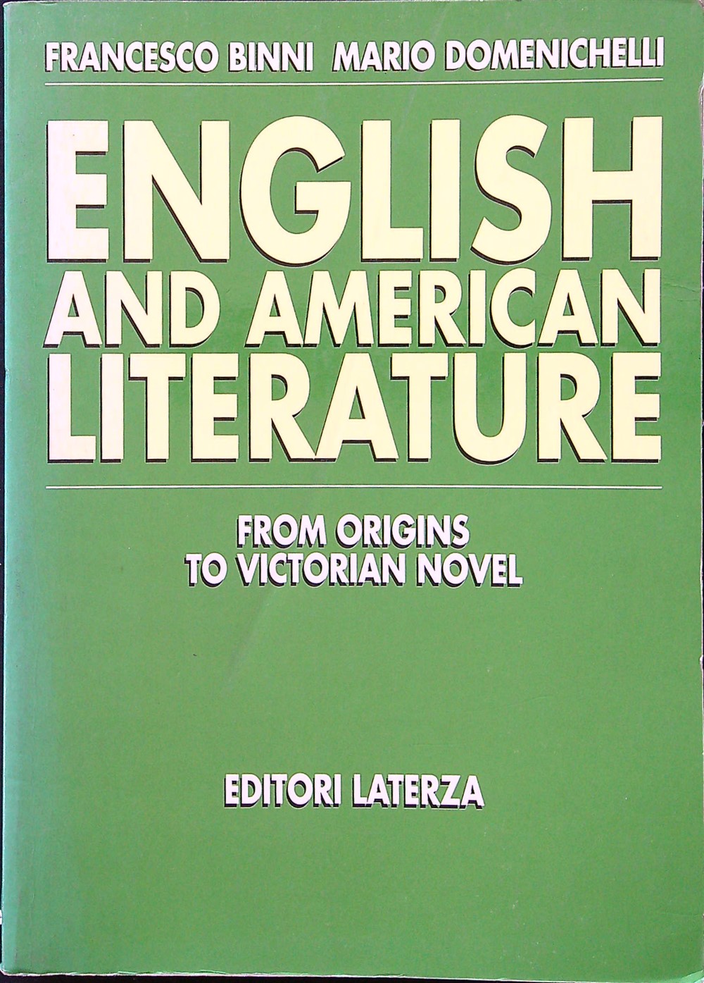 English and american literature 1