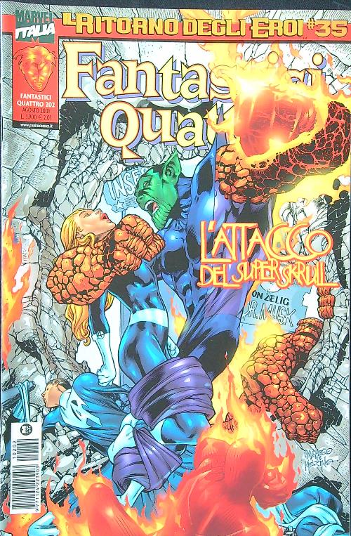 Fantastici Quattro: il ritorno degli eroi n. 35/agosto 2001