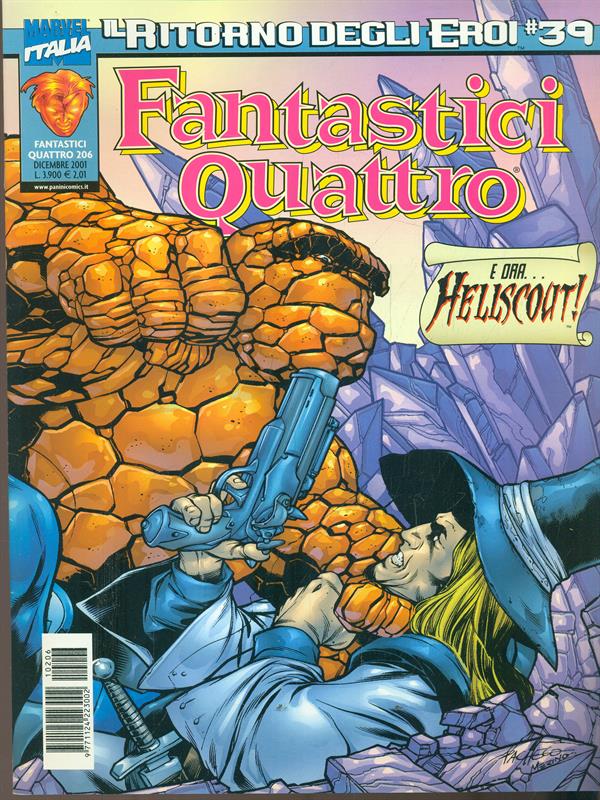 Fantastici Quattro n. 206 - dicembre 2001