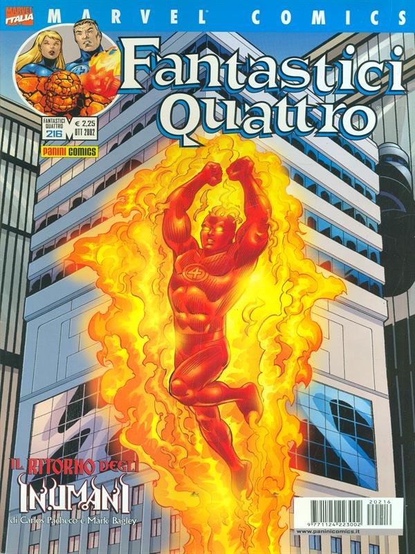 Fantastici Quattro n. 216 - ottobre 2002