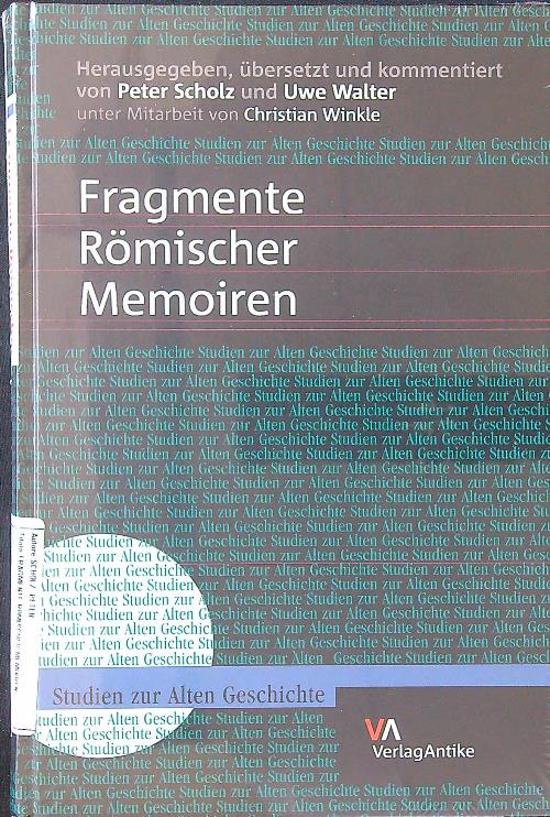 Fragmente Romischer Memoiren