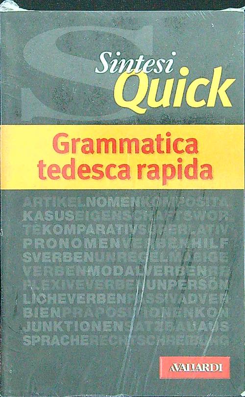 Grammatica tedesca rapida