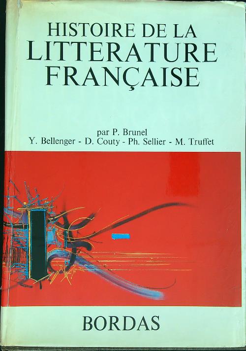 Histoire de la litterature francaise