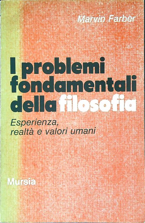 I problemi fondamentali della filosofia