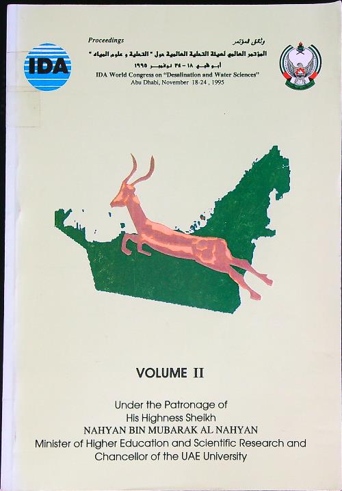 IDA World Congress on Desalination and Water Sciences vol II