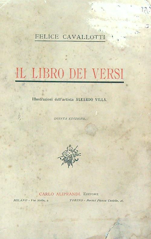 Il Libro Dei Versi