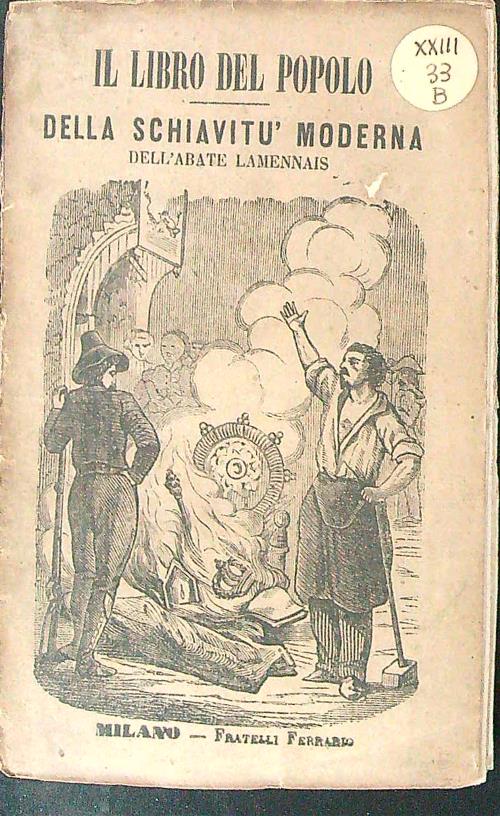 Il libro del popolo della schiavitu' moderna
