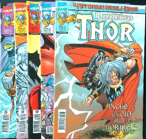 Il mitico Thor dal n. 23 al n. 27/2001