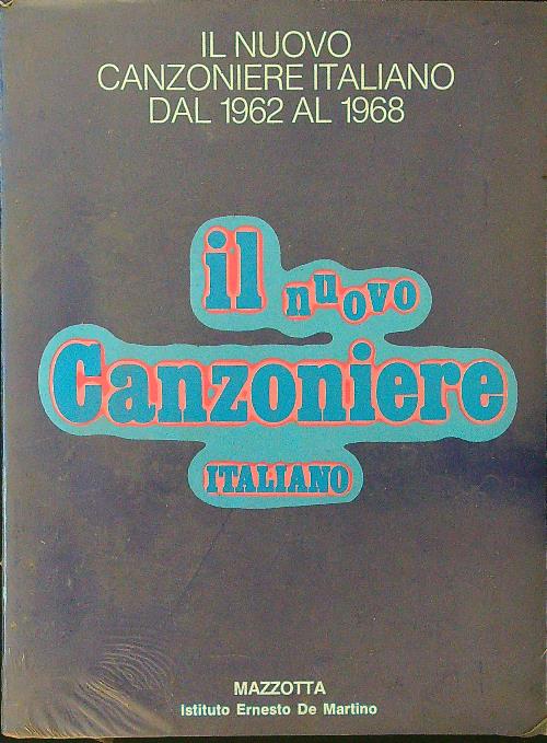 Il Nuovo canzoniere italiano dal 1962 al 1968