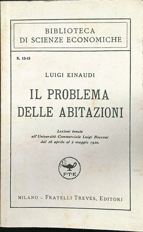 Il problema delle abitazioni