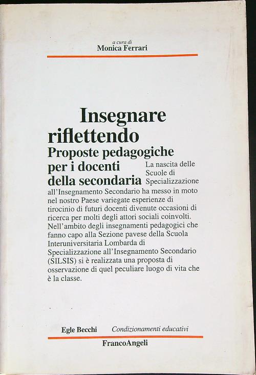 Insegnare riflettendo. Proposte pedagogiche per i docenti